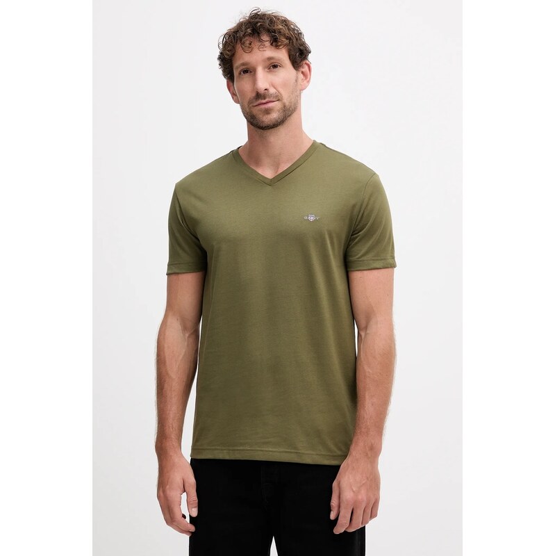 Bavlnené tričko Gant 64477506