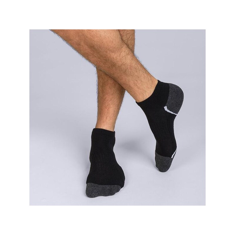 DIM SPORT IN-SHOE 3x - Pánske športové ponožky 3 páry - čierna 57138395