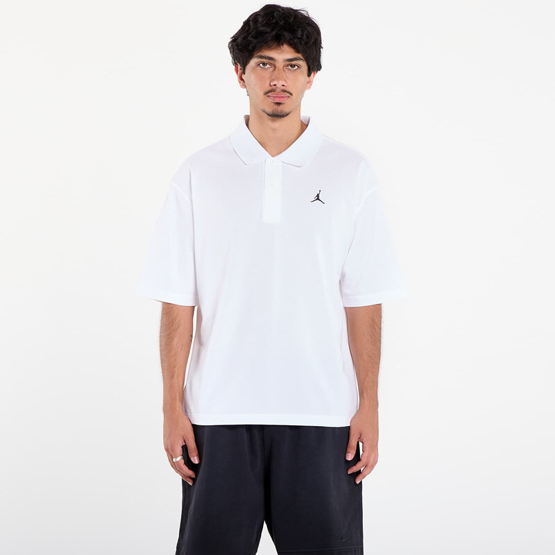 Tričko Jordan Brooklyn Mens Polo White/ Black XS 64479517
