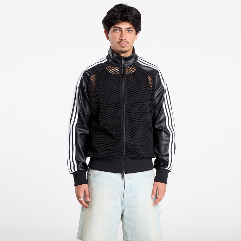 adidas Originals Bunda adidas x Jeremy Scott Faux Leather Mesh Track 63999636
