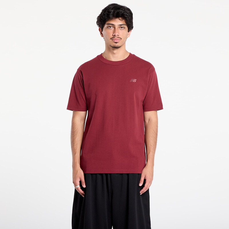 Tričko New Balance Athletics Cotton T-Shirt Bordeaux L 64479480