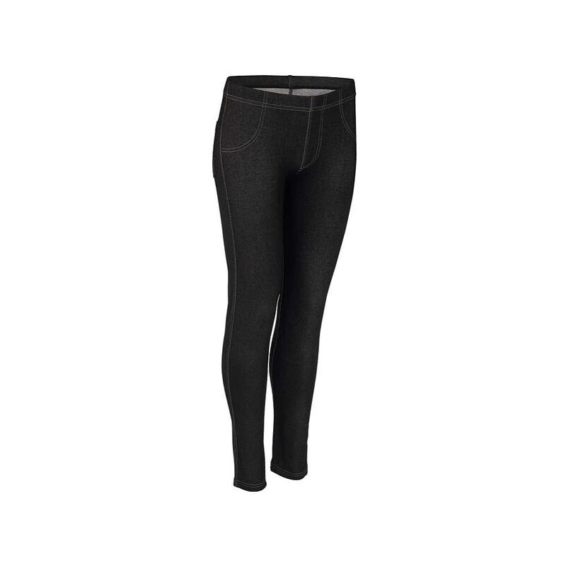 NUR DIE TREGGINGS JEANS-LOOK - Dámske tregíny - čierna 57139083