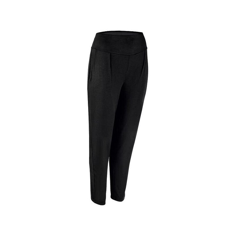 NUR DIE BAMBUS RELAX PANTS - Dámske bambusové nohavice - čierna 57139084