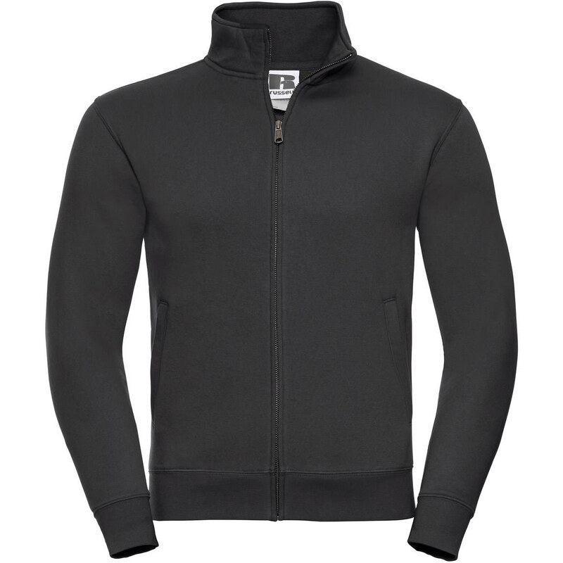RUSSELL Mens Zip Up Sweatshirt - Authentic R267M 80% Plain Ring-Spun 50594115