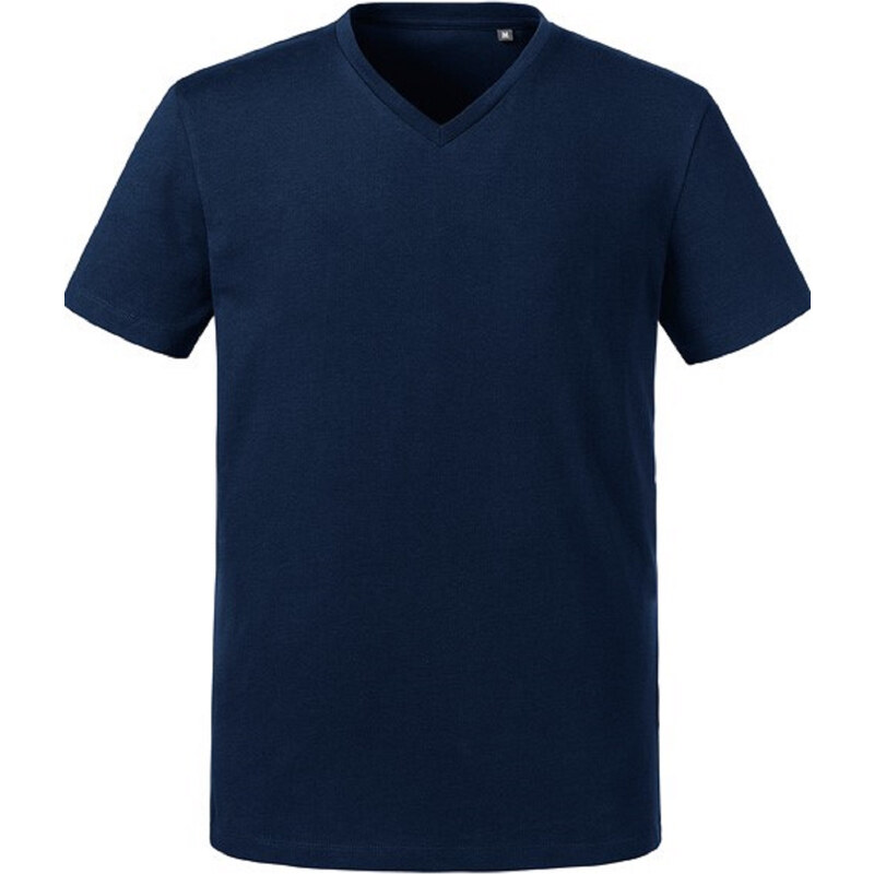 Mens Pure Organic V-Neck Russell T-Shirt 50672923