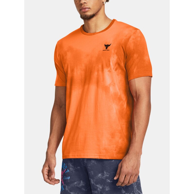 Oranžové pánske športové tričko Under Armour UA Project Rock Payoff 64780138