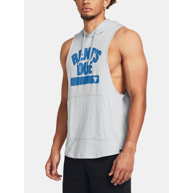 Šedé pánske tielko Under Armour UA Project Rock Rents Due SL HD 64780134