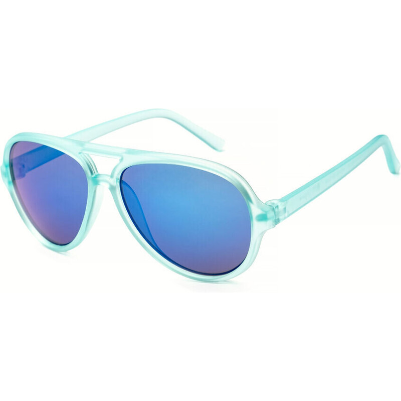 E-shop Childrens sunglasses WAYE KIDS - Matt Blue Transparent Smoke