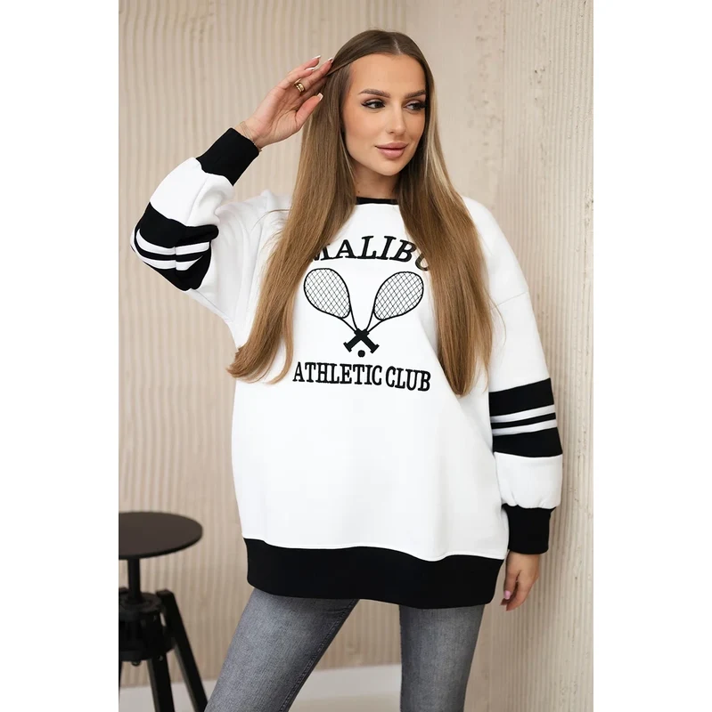 Kesi Malibu insulated sweatshirt white + black 64785245