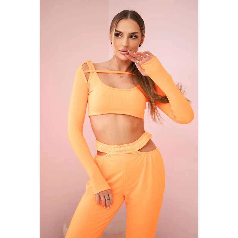 Kesi Complete with blouse top orange neon 60730863