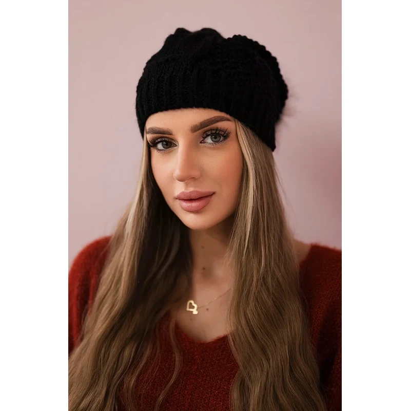 Kesi marka niezdefiniowana Čapica s fleece Sandra K210 čierna 64657312