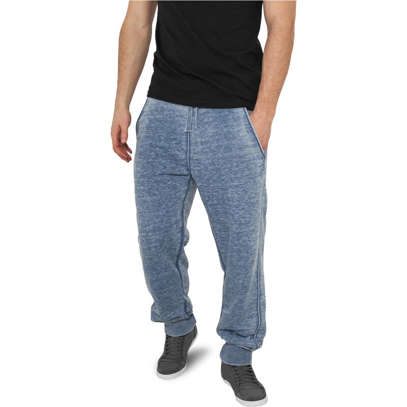 Urban Classics Burnout Sweatpants Denim Blue 50522539