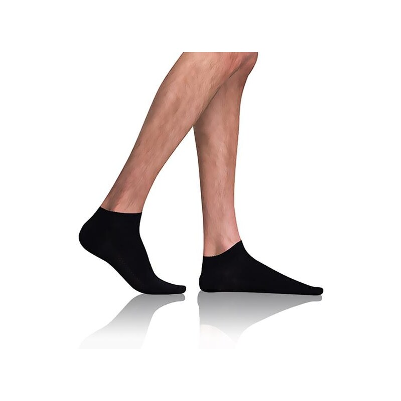 Bellinda BAMBUS AIR IN-SHOE SOCKS - Krátke pánske bambusové ponožky - 65361038
