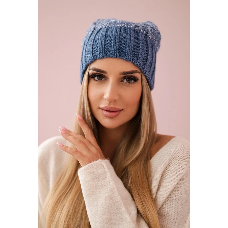 Kesi Čapica s fleece Paryż K213 džínsy 64662161