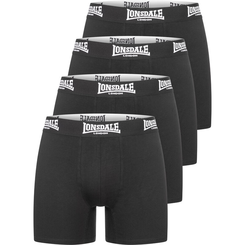 Lonsdale Mens boxer shorts 4 pack 66225853