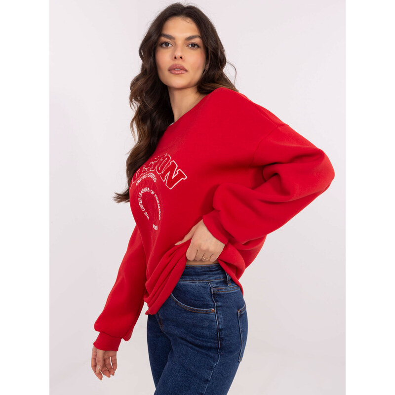 My Red Lips Sweatshirt-EM-BL-617-15.55P-red 64788451