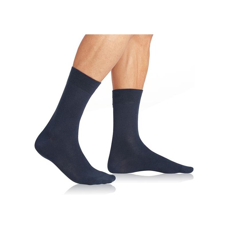 Bellinda COTTON COMFORT MEN SOCKS - Pánske ponožky - tmavo modrá 64668396