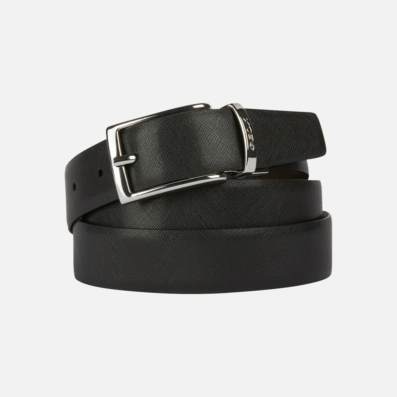Black mens belt Geox - Mens 64669104