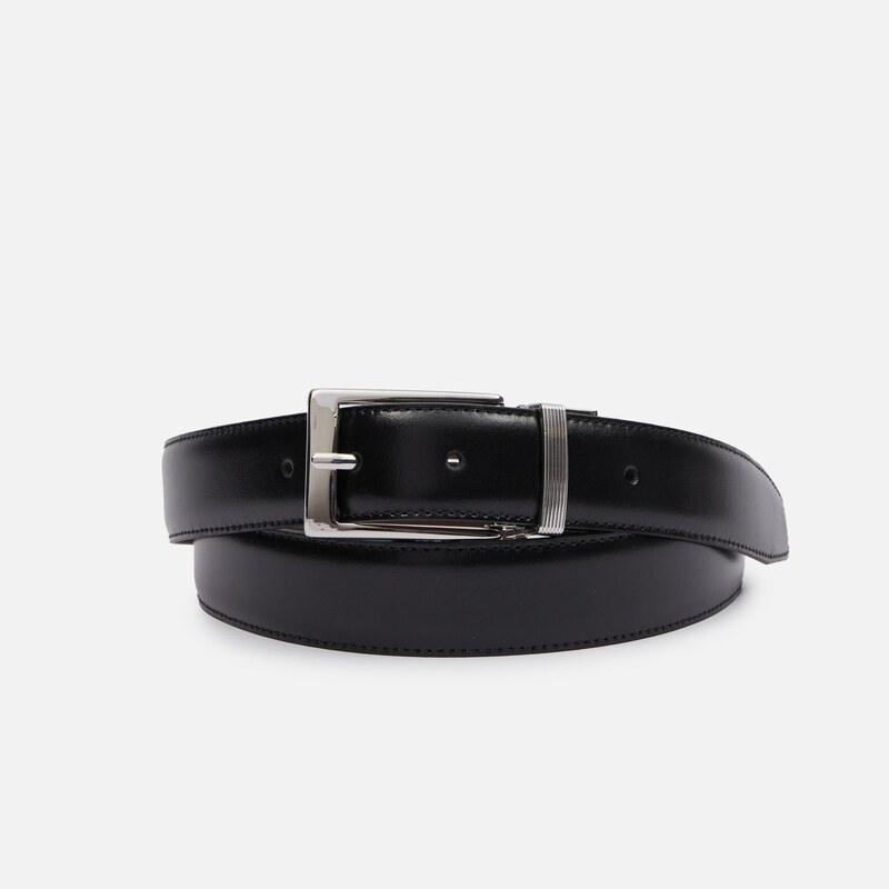 Black mens belt Geox - Mens 64672070