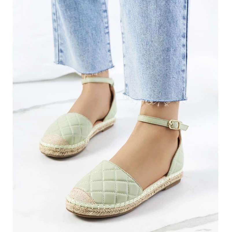 Gemre Zelené espadrilky Faiza 64672662