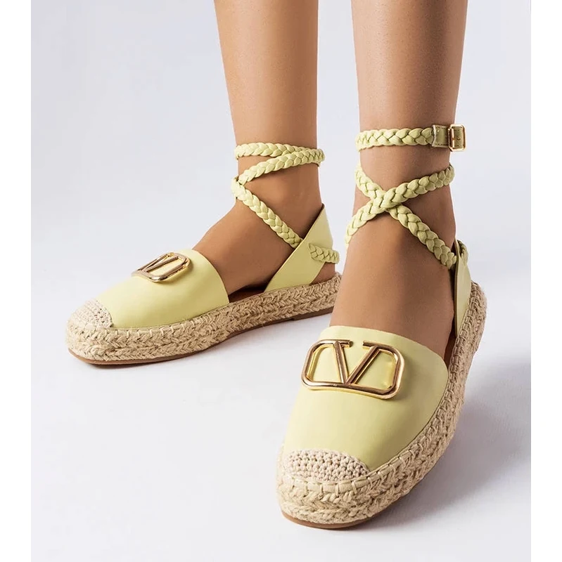Gemre Zelené viazané espadrilky Rodič 64672765