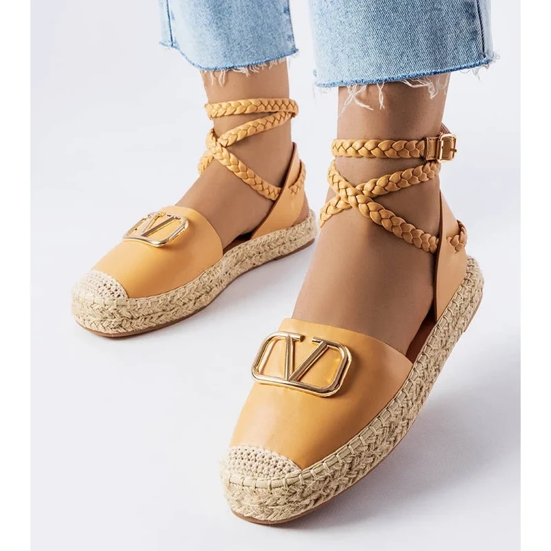 Gemre Hnedé viazané espadrilky Rodič 64672774