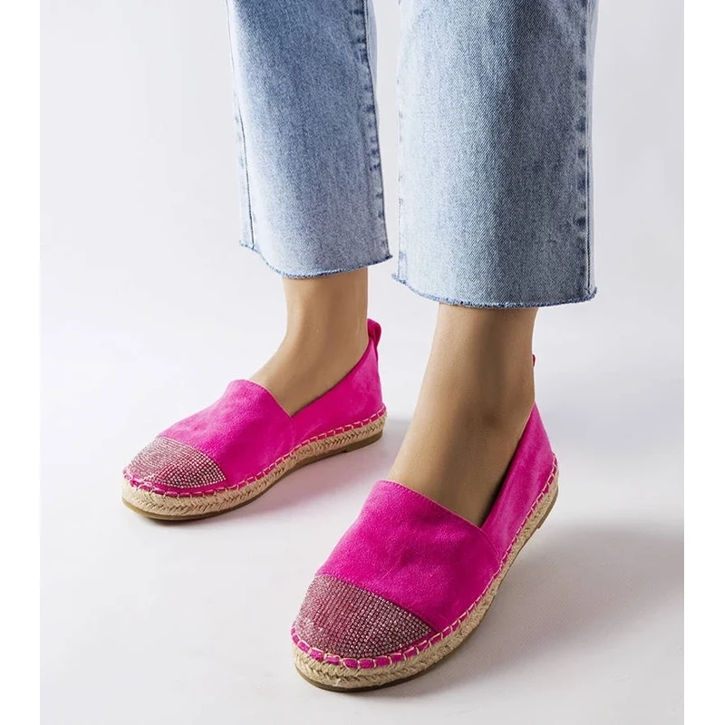 Gemre Ružové espadrilky na platforme od Magali 64673014