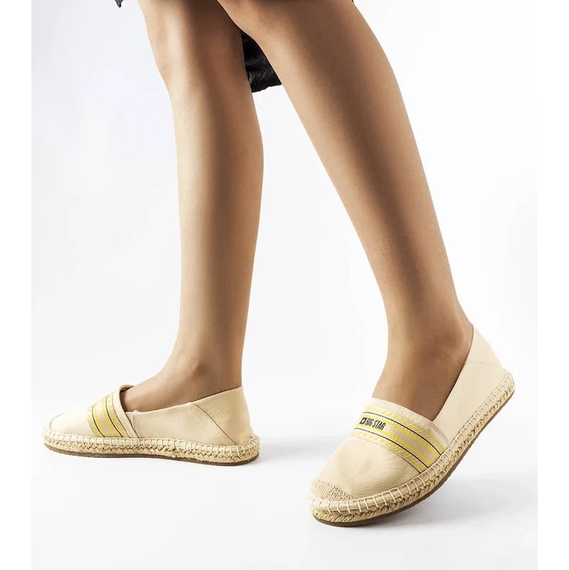 Béžové espadrilky Big Star 64673107