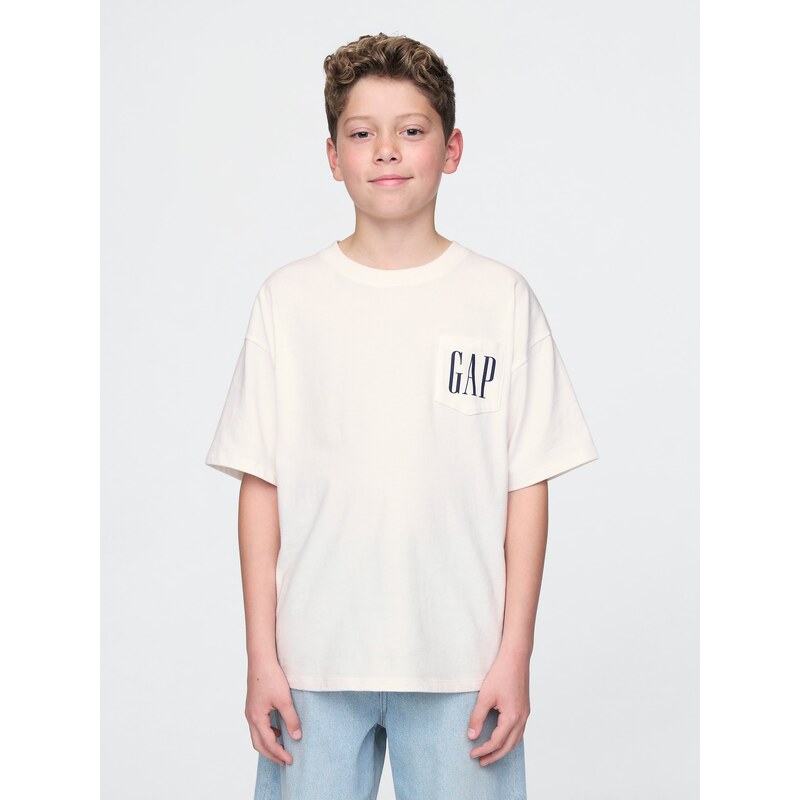 GAP Chlapčenské tričko s logom Pocket 745250-01 66265965