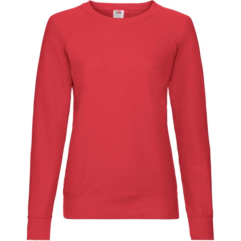 FRUIT OF THE LOOM FN25•Lady Fit Lightweight Raglan Sweat 64789056