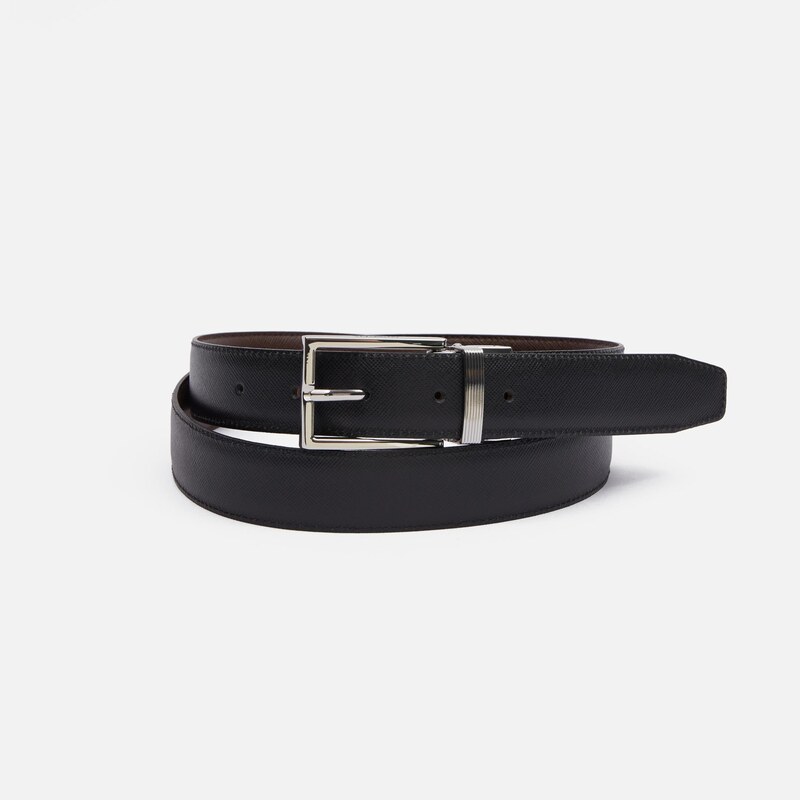 Black mens belt Geox - Mens 64676135