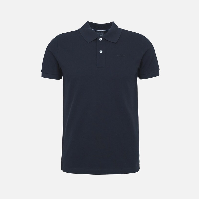 Dark blue mens polo shirt Geox - Mens 64676152