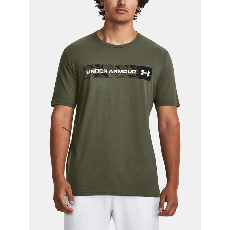Mens T-shirt Under Armour Camo Chest Stripe SS 64789557