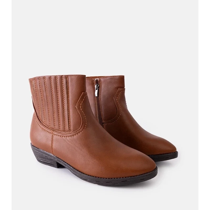 D/CEO Brown insulated boots Jolicoeur 64676365