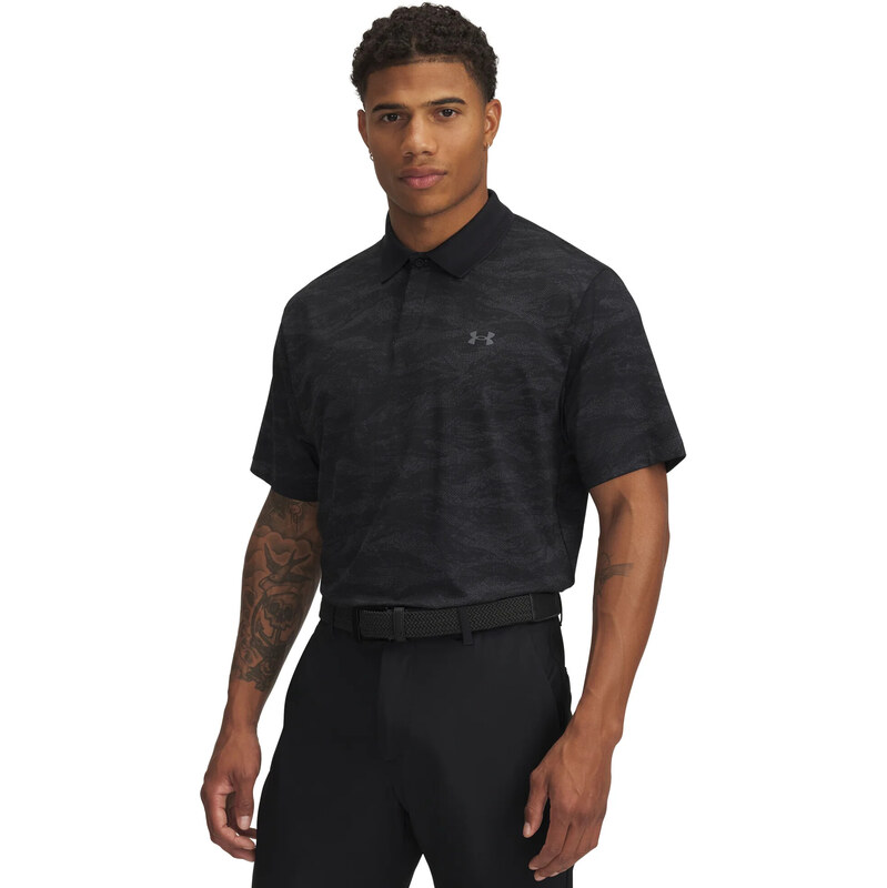 Mens T-shirt Under Armour Drive Chill Printed Polo 64789940