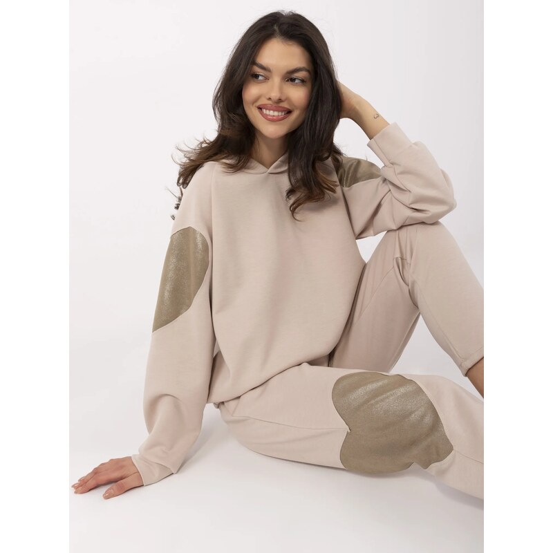 Italy Moda Set-MI-KMPL-M6156.98-dark beige 64677623