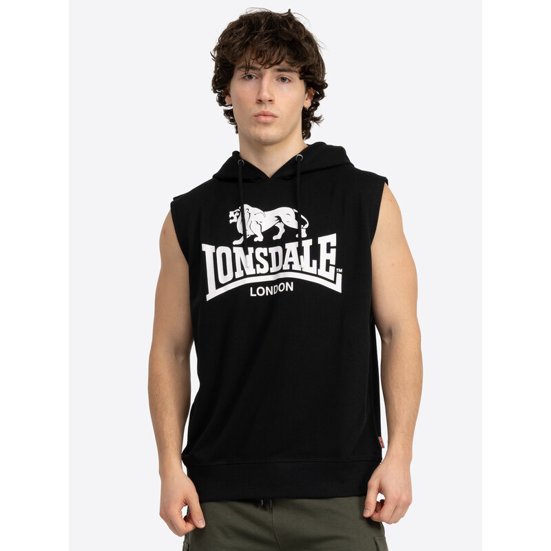 Lonsdale Mens sleeveless hoodie regular fit 64678500