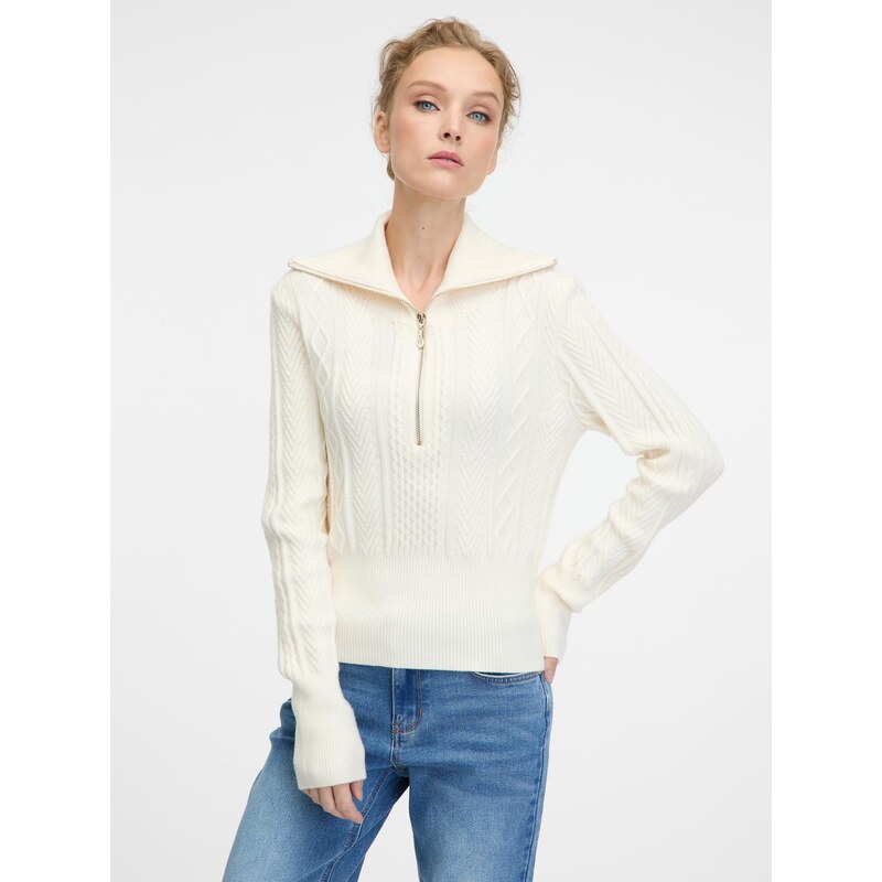 Cream womens sweater ORSAY - Womens 64790154
