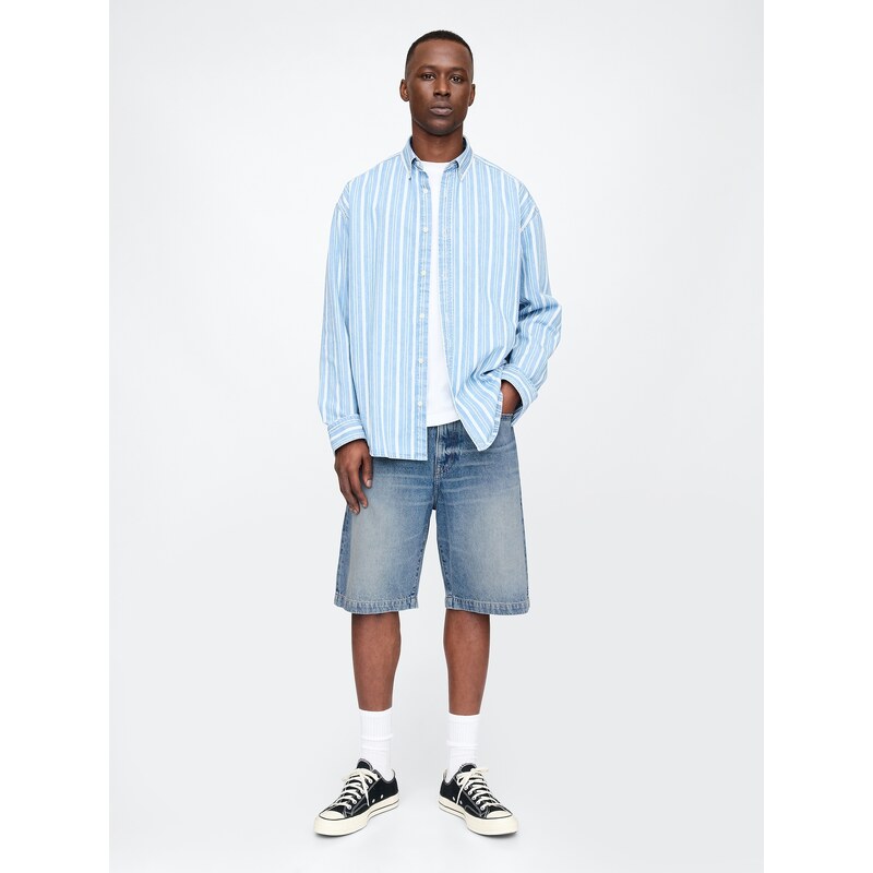 GAP Pánske Džínsové Šortky 90s Loose Americana 755082-00 66265888