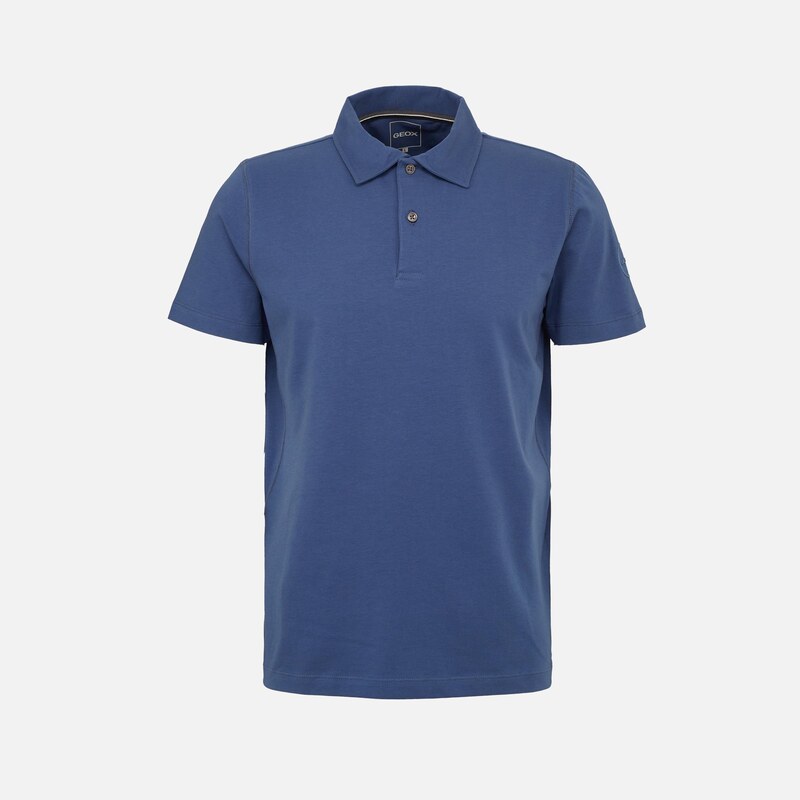 Dark blue mens polo shirt Geox - Mens 64679916