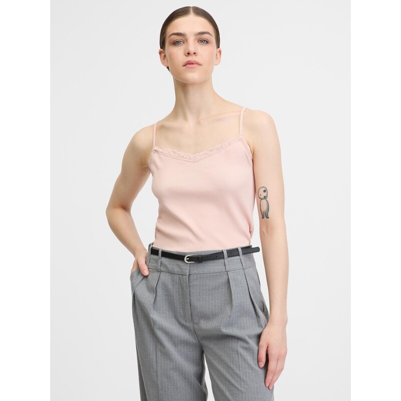 Light pink womens tank top ORSAY - Womens 64791152