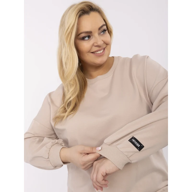 RELEVANCE Sweatshirt-RV-BZ-A599.82-beige 64791180