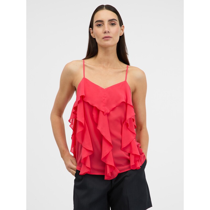 Red womens top ORSAY - Womens 64791272