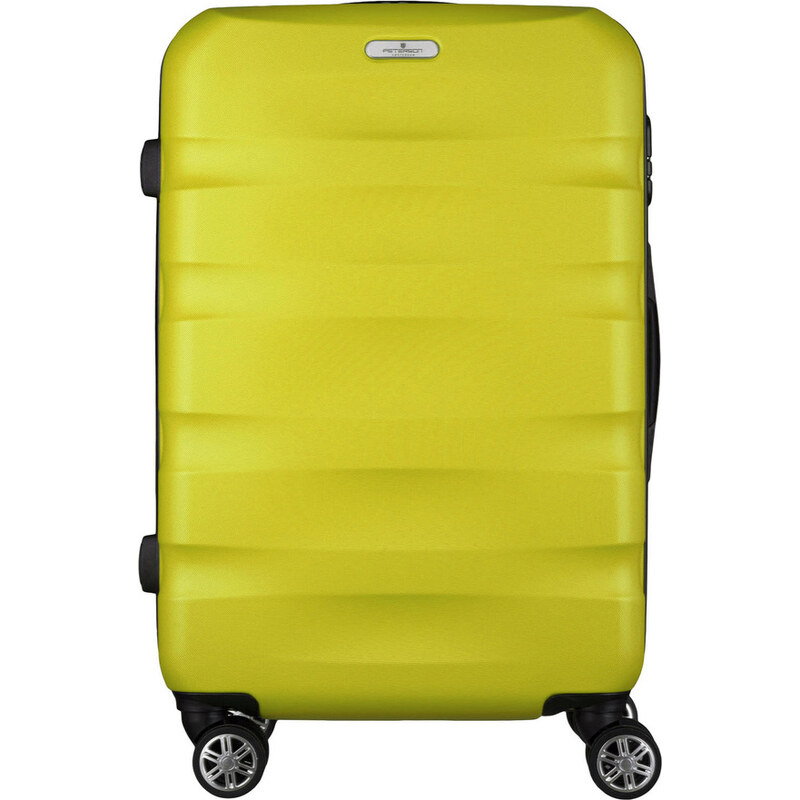Peterson Žltý stredne veľký cestovný kufor AMSTERDAM PTN 5806-W-M 64483641