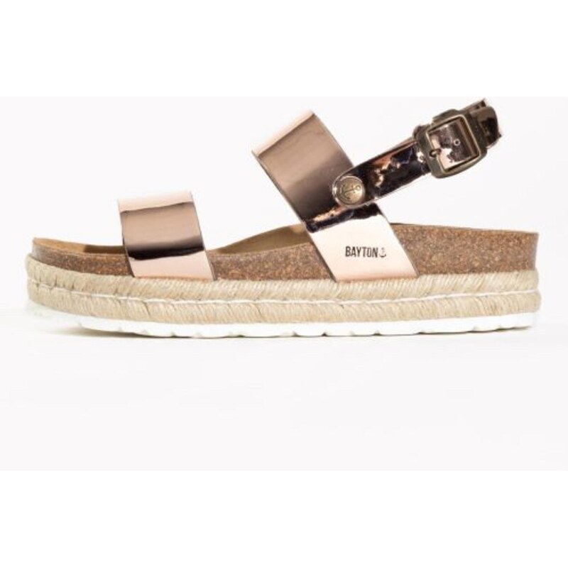 Bayton Sandále Gaceo ružové zlato 57860129