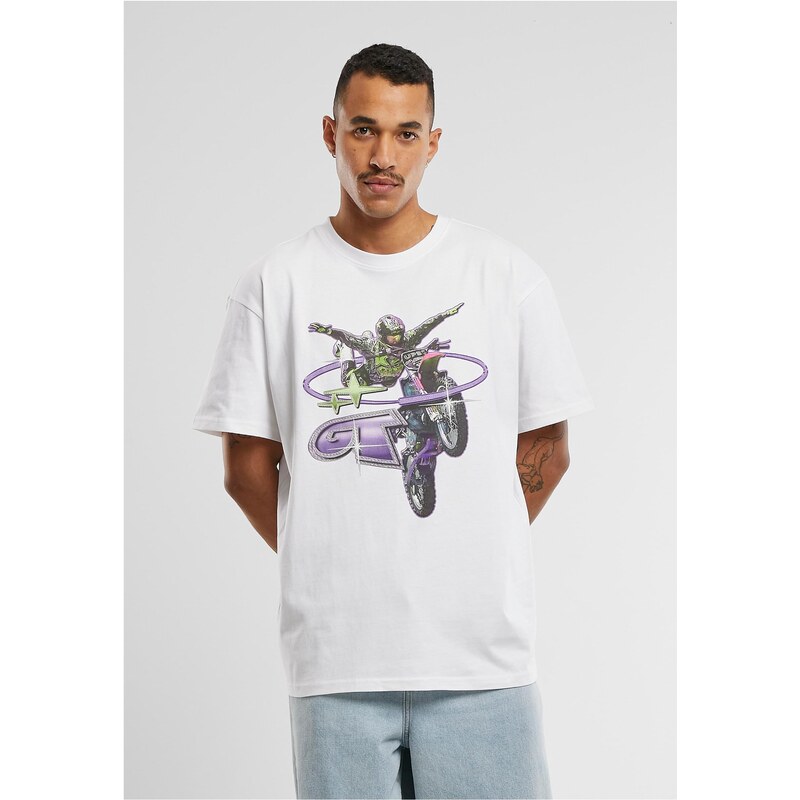 Mister Tee Moto GT Oversize T-shirt white 57100273