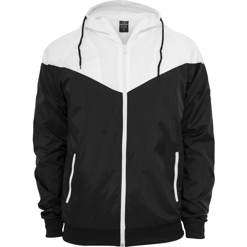 Urban Classics Windrunner blk/wht šípka 50682067