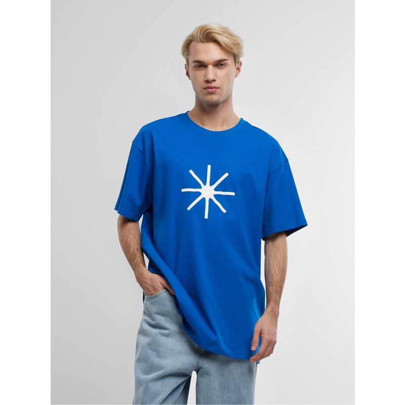 Mister Tee Error Oversize Tee Cobalt Blue 57100286