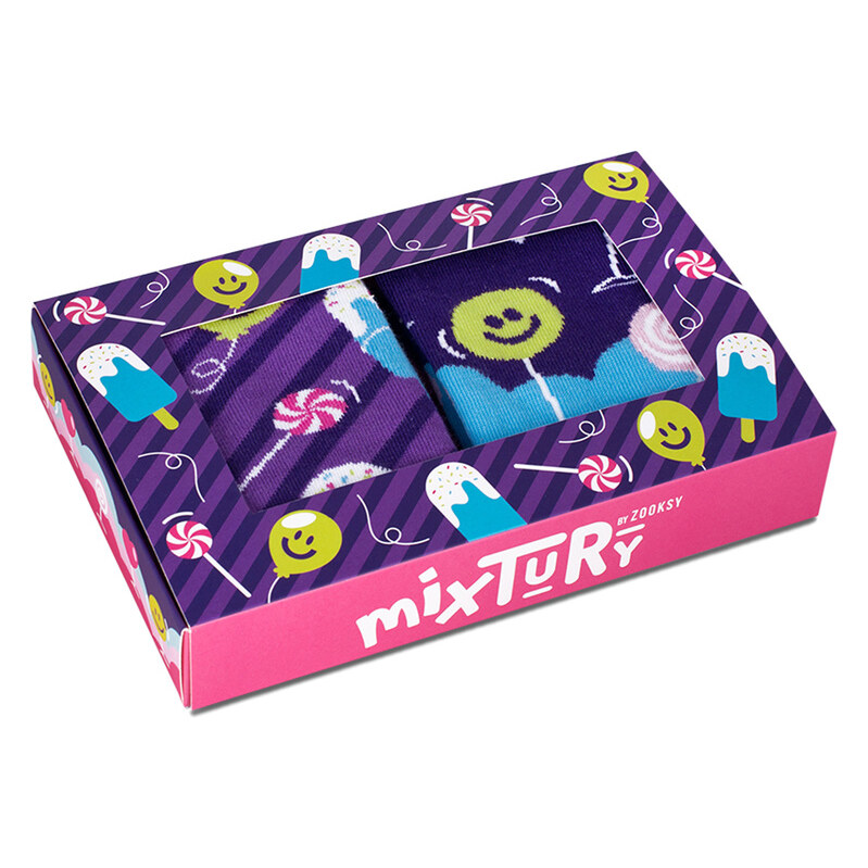 ZOOKSY/RAINBOW SOCKS Detská súprava ponožiek Zooksa Mixtury Sweets 50677355