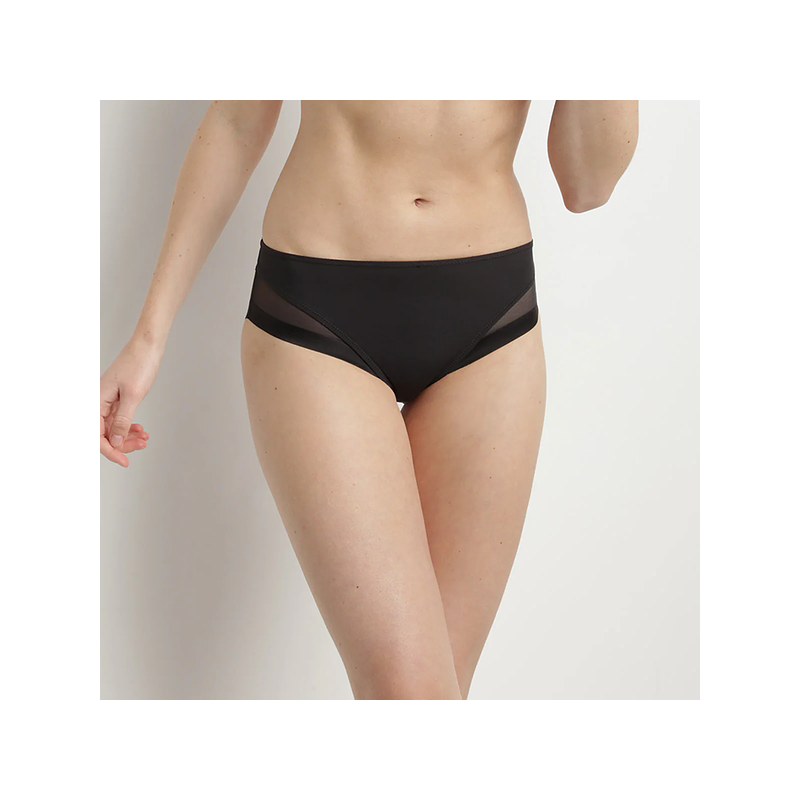 DIM GENEROUS CLASSIC SLIP - Dámske nohavičky - čierna 64693419